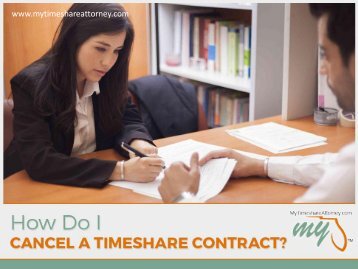 Timeshare Cancellation – What You Should Know!