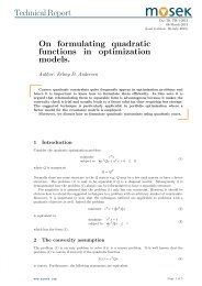 On formulating quadratic functions in optimization models