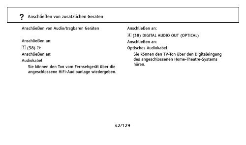 Sony KDL-40W5830 - KDL-40W5830 Istruzioni per l'uso Tedesco