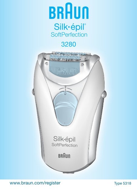 Braun Silk-&eacute;pil 3, Silk-&eacute;pil SoftPerfection-3270, 3280, 3275, 3280, 3370, 3390, 3470, 3770, 3790, 3970, 3980, 3990 - 3280, Silk-&eacute;pil SoftPerfection UK, PL, CZ, SK, HU, HR, SL, RU, UA