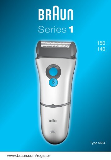 Braun Series 1-130s-1, 140, 150, 150s-1, 835 - 150, 140, Series 1 UK, FR, PL, CZ, SK, HU, HR, SL, TR, RU, UA, ARAB