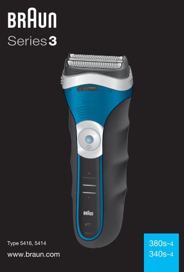 Braun Series 3 wet&dry, CruZer6 Clean shave, Old Spice-340s-4, 345s-4, 340s-5, 345s-5, 3010 - 380s-4, 340s-4, Series 3 UK, FR, PL, CZ, SK, HU, HR, SL, TR, RO, RU, UA, ARAB