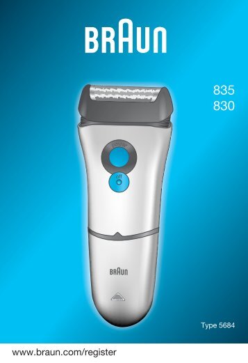 Braun Series 1-130s-1, 140, 150, 150s-1, 835 - 835, 830 UK, FR, PL, CZ, SK, HU, HR, SL, TR, RU, UA, ARAB