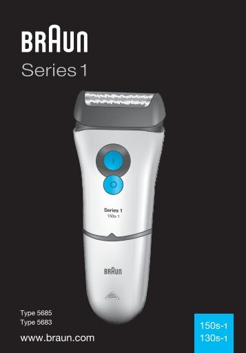 Braun Series 1-130, 130s-1, 815 - 150s-1, 130s-1, Series 1 UK, LT, LV, EE
