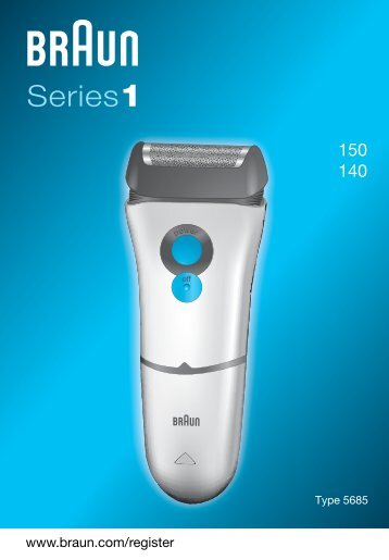 Braun Series 1-140, 150, 150s-1 - 150, 140, Series 1 UK, FR, PL, CZ, SK, HU, HR, SL, TR, RU, UA, ARAB