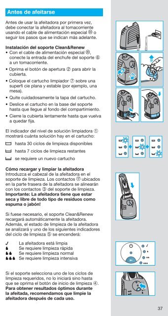 Braun Series 7-790cc-6, 790cc-7, 799cc-6, 797cc-7, 799cc-7 - 797cc-7 Wet &amp; Dry, Series 7 UK, FR, ES (USA, CDN, MEX)