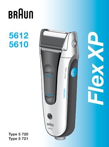 Braun Flex XP-5610 - 5612, 5610, Flex XP KOR, UK