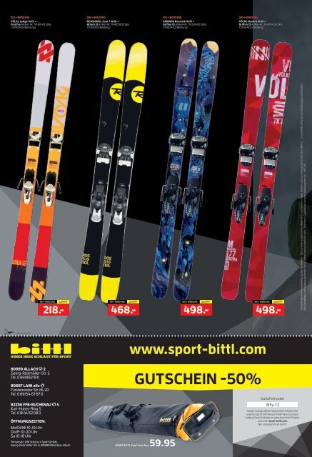 Sport Bittl Winter Flyer 2015