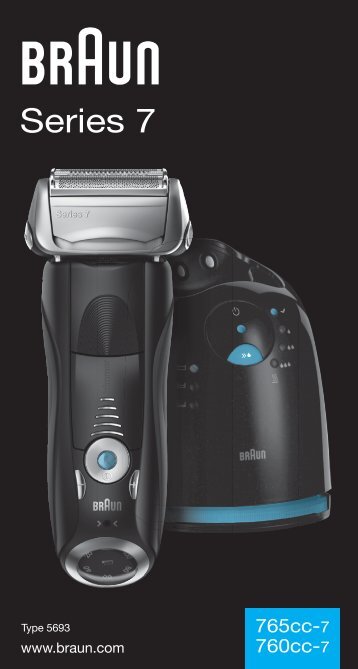 Braun Series 7, Pulsonic Pro-System Plus-760cc, 760cc-3, 765cc, 765cc-3, 760cc-4, 760cc-5, 760cc-6, 760cc-7, 765cc-4, 765cc-5, 765cc-6, 765cc-7 - 765cc-7, 760cc-7, Series 7 UK, FR, PL, CZ, SK, HU, HR, SL, TR, RO, MD, BG, RU, UA, ARAB