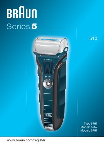 Braun Series 5, ContourPro-510 - 510, Series 5 UK, FR, ES (USA, CDN, MEX)