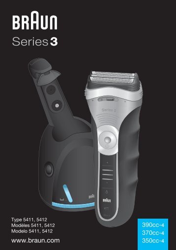 Braun Series 3-370cc-4, 350cc-4, 350cc-5, 3050cc, 3070cc - 390cc-4, 370cc-4, 350cc-4, Series 3 RUS/UA/Arab