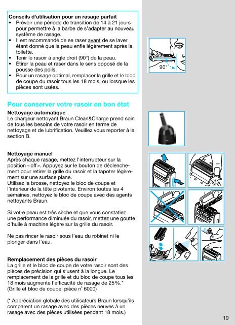 Braun Flex Integral + Clean &amp; Charge-5441, 5442 - 5441, Flex Integral System UK, FR, ES (USA, CDN, MEX)