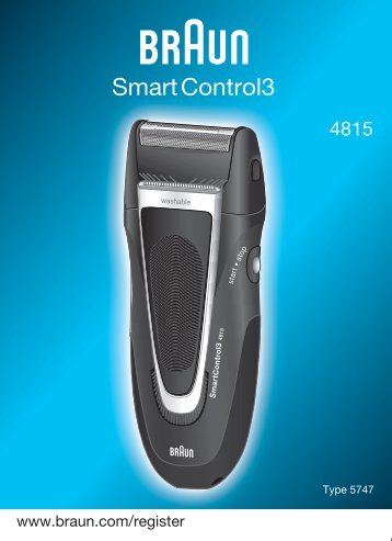 Braun Series 3, SmartControl3-300, 4815 - 4815, SmartControl3 UK, FR, PL, CZ, SK, HU, HR, SL, TR, RU, UA, ARAB