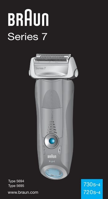 Braun Series 7, Pulsonic Pro-System-720s-6, 720s-7, 730, 730s-3, 730s-4, 735s-3, 735cc-4, 750cc, 750cc-3, 750cc-4, 750cc-5, 750cc-6, 750cc-7 - 730s-4, 720s-4, Series 7 RO