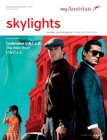 skylights long-haul board entertainment guide Dezember 2015