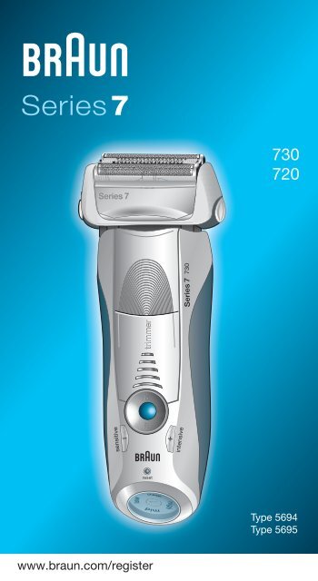 Braun Series 7 Pulsonic Pro System 720s 6 720s 7 730 730s 3 730s 4 735s