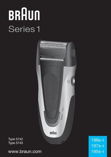 Braun Series 1, Series 3, SmartControl3, SmartControl Sportive, SmartControl Pro-340, 4775, 4875, 4876, 199s-1 - 199s-1, 197s-1, 195s-1, Series 1 RO