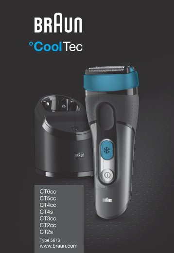 Braun Cooltec-CT2s, CT2cc, CT3cc, CT4s, CT4cc, CT5cc, CT6cc - CT6cc, CT5cc, CT4cc, CT4s, CT3cc, CT2cc, CT2s, Â°CoolTec UK, FR, PL, CZ, SK, HU, HR, SL, TR, RO, MD, BG, RU, UA, ARAB