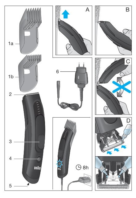 braun hair clipper series 3