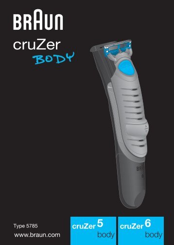 Braun BodyCruZer, CruZer5 Body, CruZer6 Body-B30, B35, B50, B55 - cruZer5 body, cruZer6 body RO