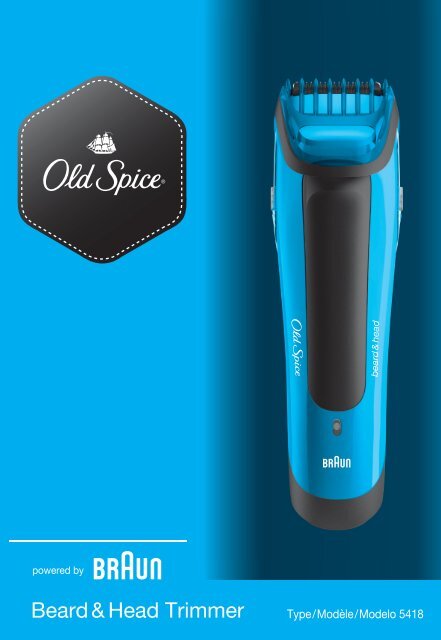 old spice beard and head trimmer