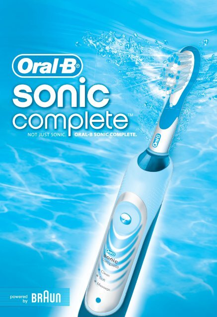 Braun Sonic Complete-S18.500 - Sonic complete KOR, UK
