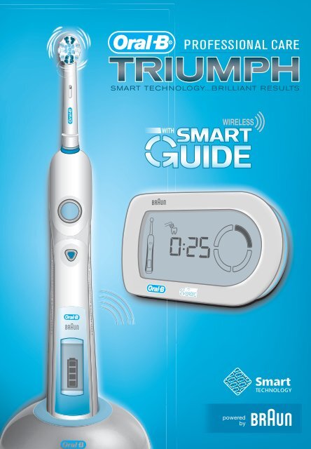 Braun Triumph Professional Care with Smart Guide, Denta-Pride SmartGuide  5000, Triumph 5000 with SmartGuide, SmartSeries 5000, Triumph Professional  Care 9900 with Smart Guide-D30.500, D32.565 - Triumph Professional Care  with Smart Guide KOR, UK