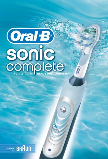 Braun Sonic Complete-S18.500 - Sonic complete UK, PL, CZ, SK, HU, TR, ARAB, GR, RU, UA