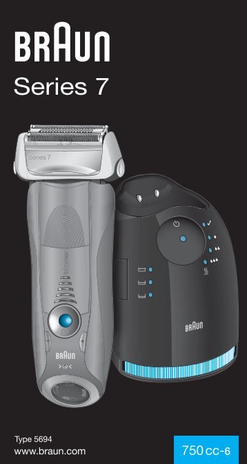 Braun Series 7, Pulsonic Pro-System-720s-6, 720s-7, 730, 730s-3, 730s-4, 735s-3, 735cc-4, 750cc, 750cc-3, 750cc-4, 750cc-5, 750cc-6, 750cc-7 - 750cc-6, Series 7 DE, UK, FR, ES, PT, IT, NL, DK, NO, SE, FI, TR, GR