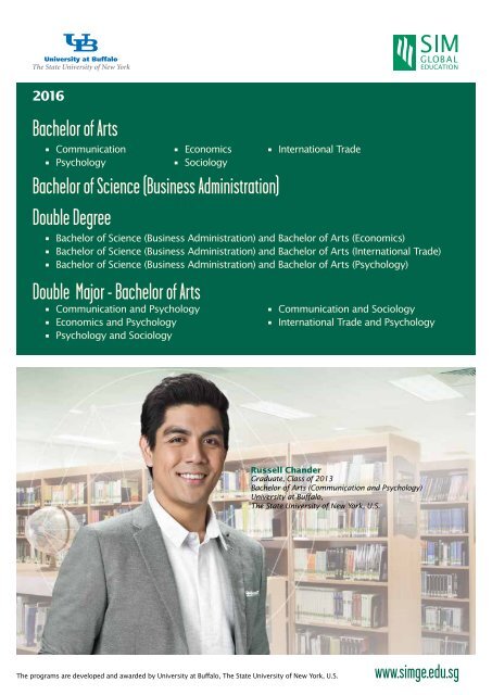 Bachelor Of Arts Sim Global Education