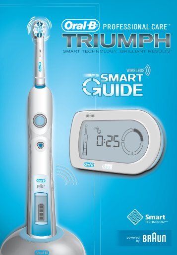 Braun Triumph Professional Care with Smart Guide, Denta-Pride SmartGuide 5000, Triumph 5000 with SmartGuide, SmartSeries 5000, Triumph Professional Care 9900 with Smart Guide-D30.500, D32.565 - Triumph Professional Care with Smart Guide UK, DE, FR, IT, GR