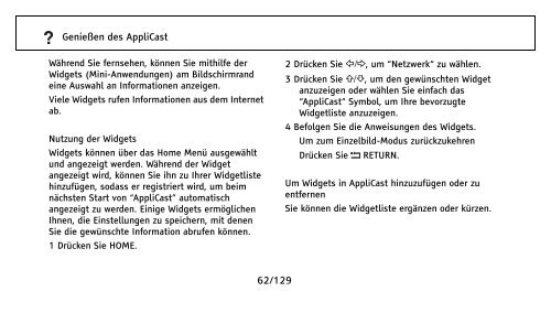 Sony KDL-46W5830 - KDL-46W5830 Istruzioni per l'uso Tedesco