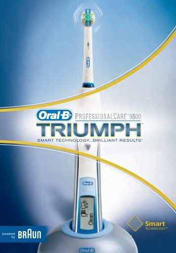 Braun Professional Care 9000 Triumph, Professional Care 9400 Triumph, Professional Care 9500 Triumph-D25.500 - Triumph Professional Care 9500 UK, PL, CZ, SK, HU, TR, ARAB, RU, UA, CHIN, HK