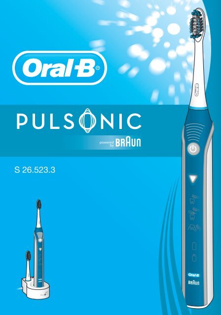 Braun Pulsonic-S26.523.3 - S26.523.3, Pulsonic DE, UK, FR, ES, PT, IT, NL, DK, NO, SE, FI, GR