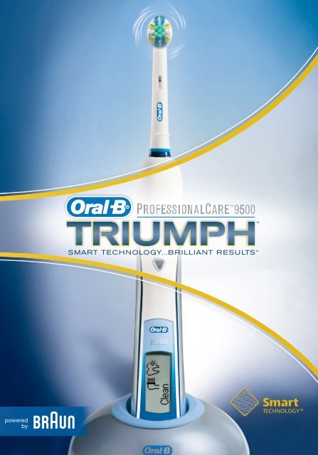 Braun Professional Care 9000 Triumph, Professional Care 9400 Triumph, Professional Care 9500 Triumph-D25.500 - Triumph Professional Care 9500 DK, NO, SE, FIN