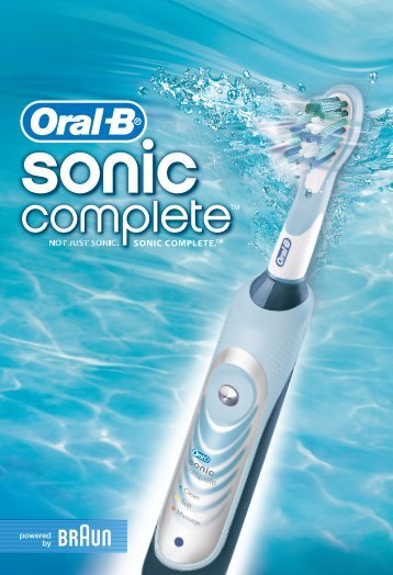 Braun Sonic Complete-S18.500 - Sonic complete (3 mode) UK, FR, ES (USA, CDN, MEX)