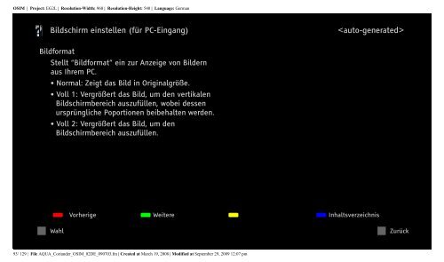 Sony KDL-46W5830 - KDL-46W5830 Istruzioni per l'uso Tedesco