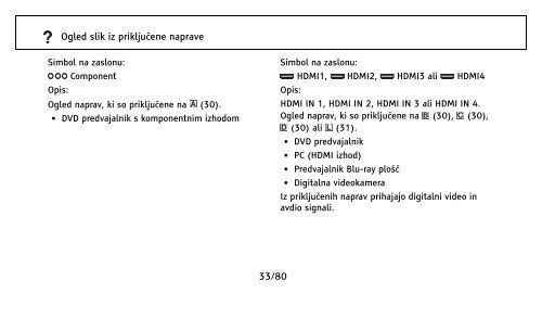 Sony KDL-37EX401 - KDL-37EX401 Istruzioni per l'uso Sloveno