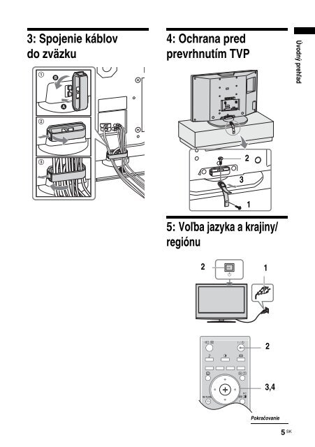 Sony KDL-20S4020 - KDL-20S4020 Istruzioni per l'uso Slovacco