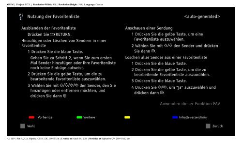 Sony KDL-52Z5800 - KDL-52Z5800 Istruzioni per l'uso Tedesco