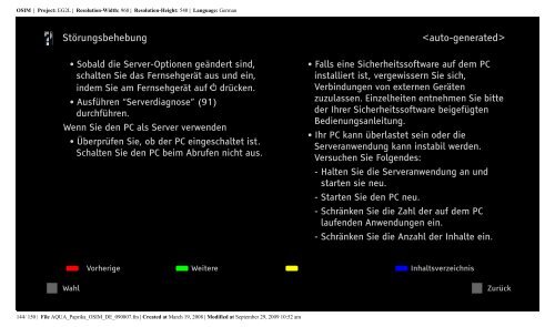 Sony KDL-46Z5800 - KDL-46Z5800 Istruzioni per l'uso Tedesco