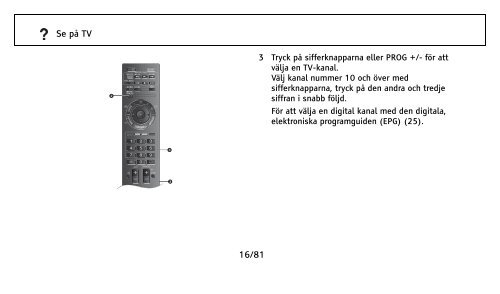 Sony KDL-37EX402 - KDL-37EX402 Istruzioni per l'uso Svedese