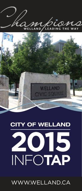 InfoTap Brochure - City of Welland
