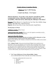 Transit Advisory Committee Meeting Minutes ... - City of Welland