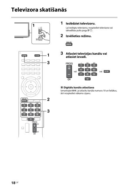 Sony KDL-55HX750 - KDL-55HX750 Istruzioni per l'uso Lettone