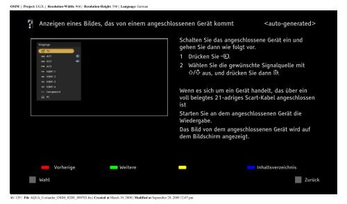 Sony KDL-32W5800 - KDL-32W5800 Istruzioni per l'uso Tedesco