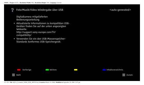 Sony KDL-32W5800 - KDL-32W5800 Istruzioni per l'uso Tedesco