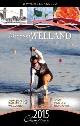 Welland's Visitor Guide - City of Welland