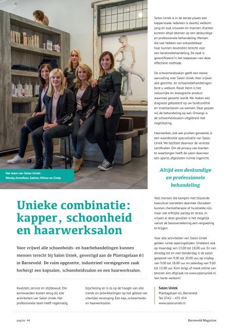 Barneveld Magazine 2e jaargang nummer 4