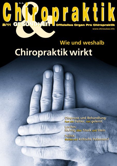 Chiropraktik wirkt - Rückenzentrum Wädenswil